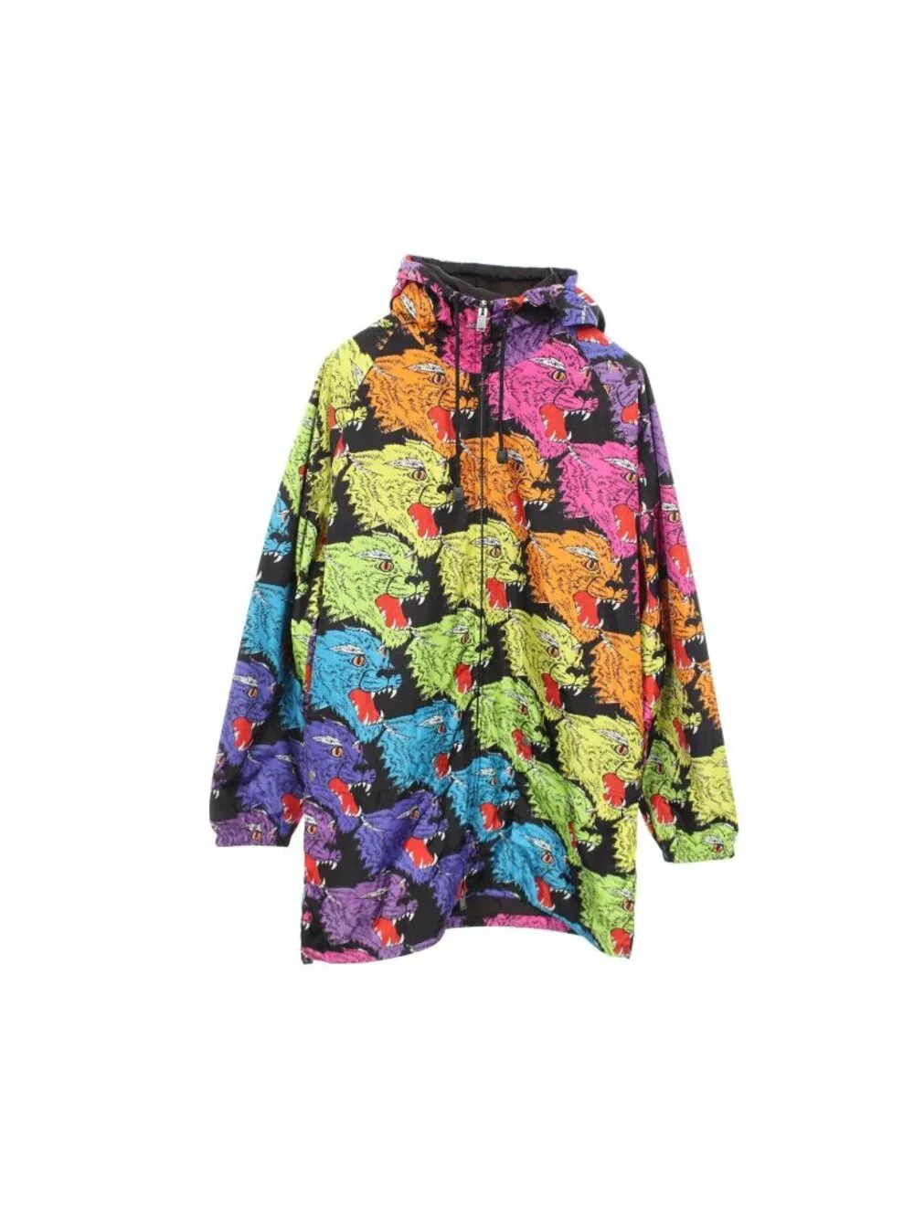 Gucci Mountain Hoodie Psychedelic Panthere Nylon